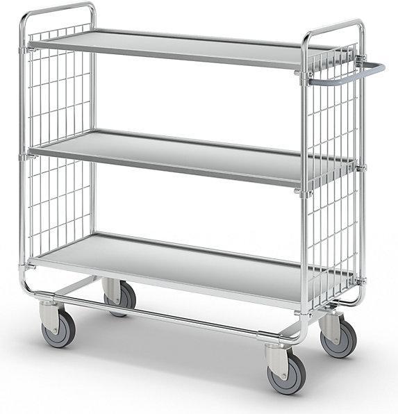 Actual product image HelgeNyberg SERIES 100 shelf truck (200 kg)