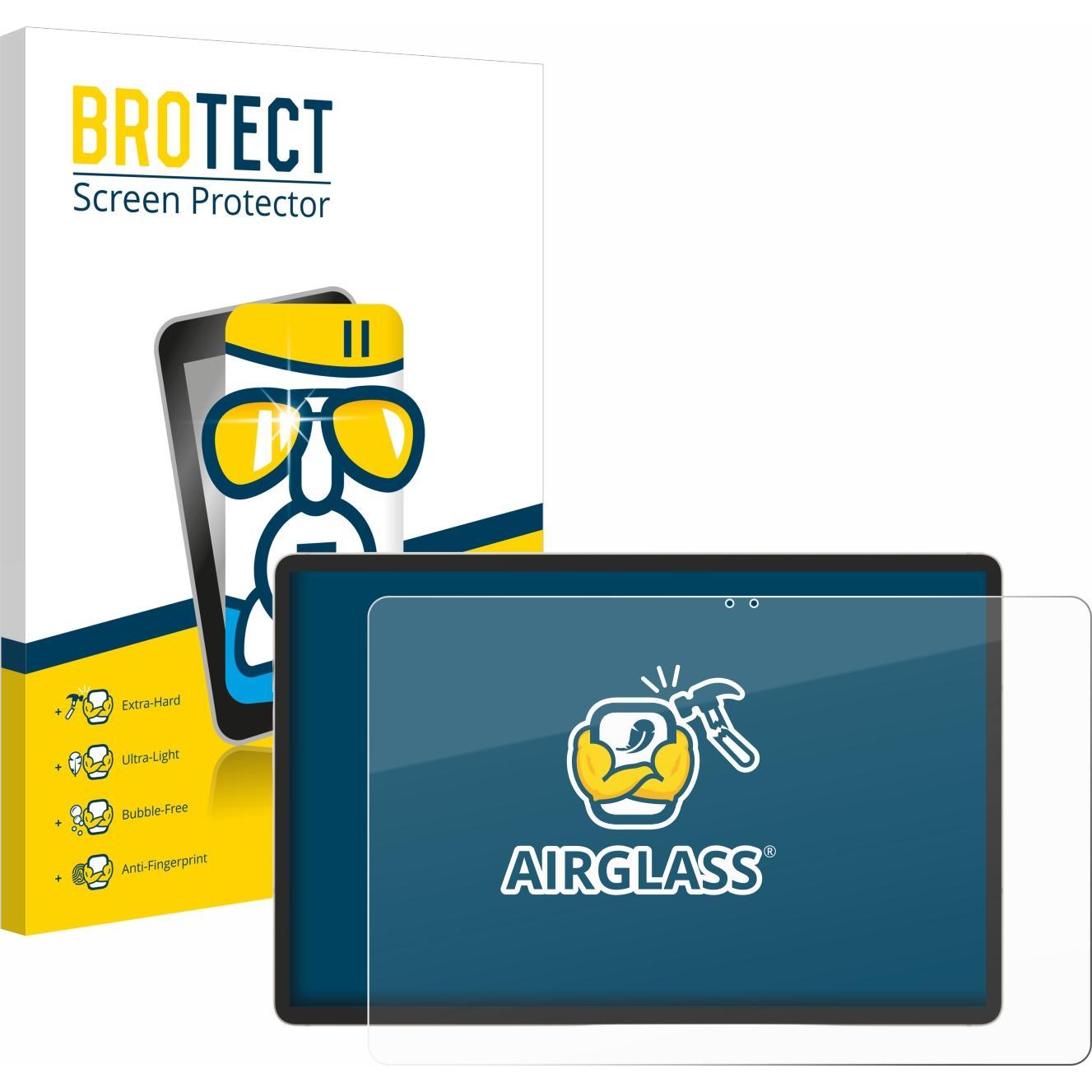 BROTECT AirGlass Panzerglasfolie (1 Stück, Galaxy Tab S9 Plus), Tablet Schutzfolie