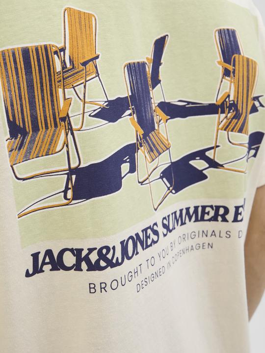 Actual product image Jack & Jones Gedruckt Rundhalsausschnitt T-shirt T-shirt (XS)