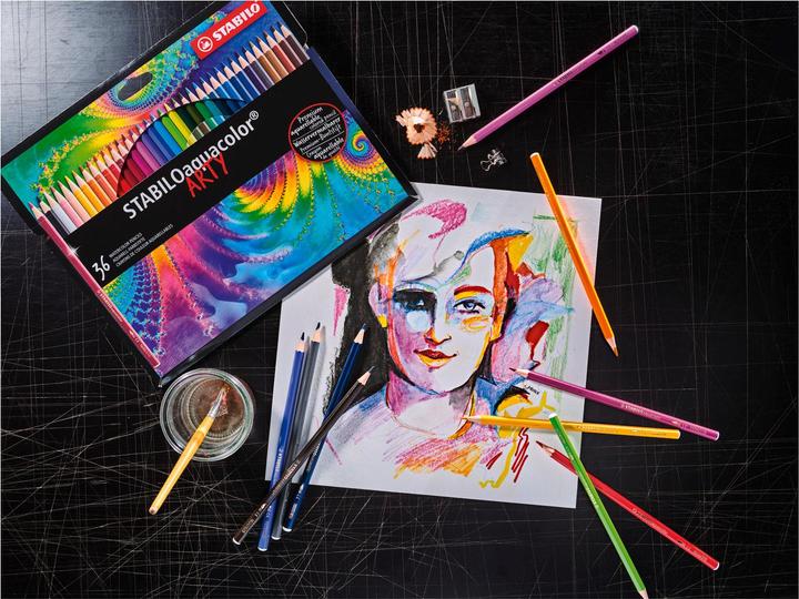 Produktbild STABILO Aquacolor (Mehrfarbig, 36 x)