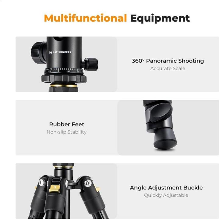 Produktbild K&F Concept Kamerastativ Monopod