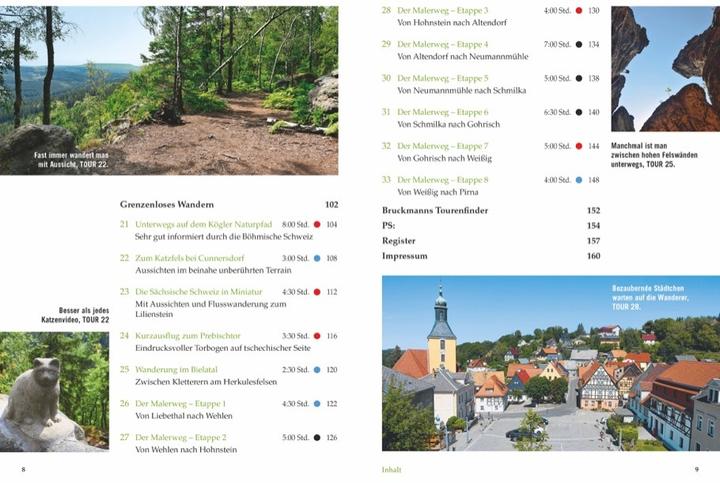 Produktbild Panoramawege Elbsandsteingebirge (Deutsch, Michael Moll, 2021)