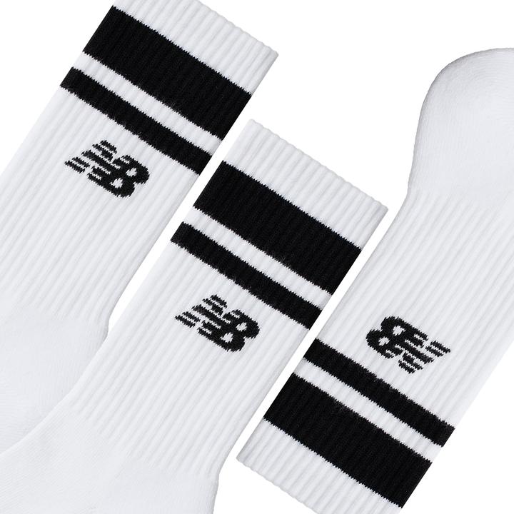 Actual product image New Balance Everyday Stripe Midcalf 3 Pack (pack of 3, S)