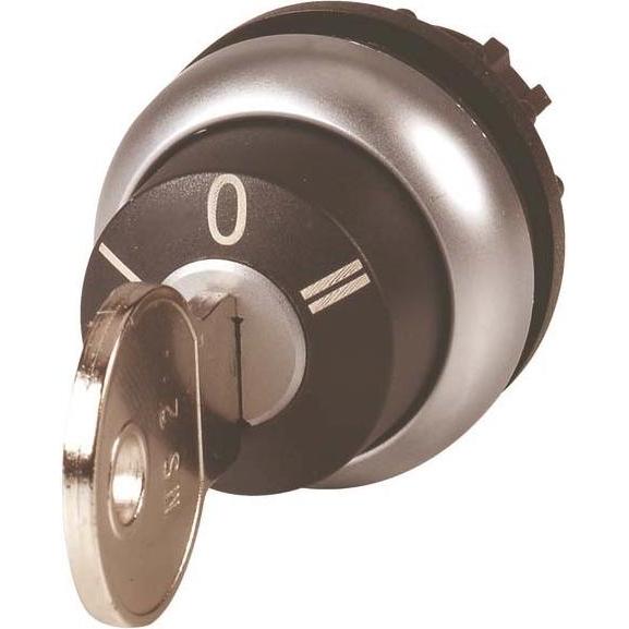 Eaton Electric GmbH Schlüsseltaste M22-WRS-MS10, Taster + Schalter, Schwarz
