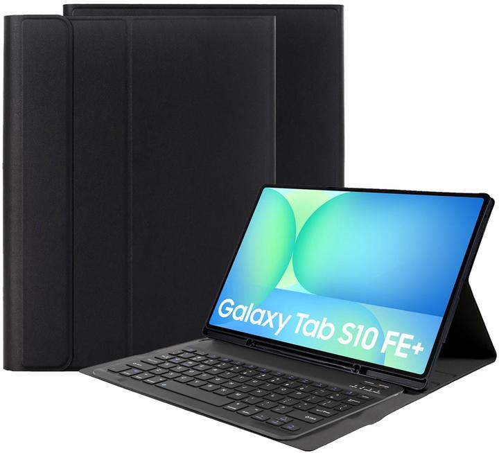 Image du produit Just in Case Premium Bluetooth Keyboard Schwarz Samsung Galaxy Tab S10 FE+