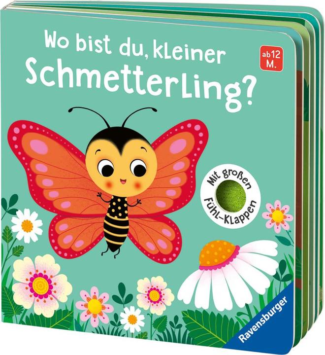 Actual product image Ravensburger Where are you, little butterfly? (German)