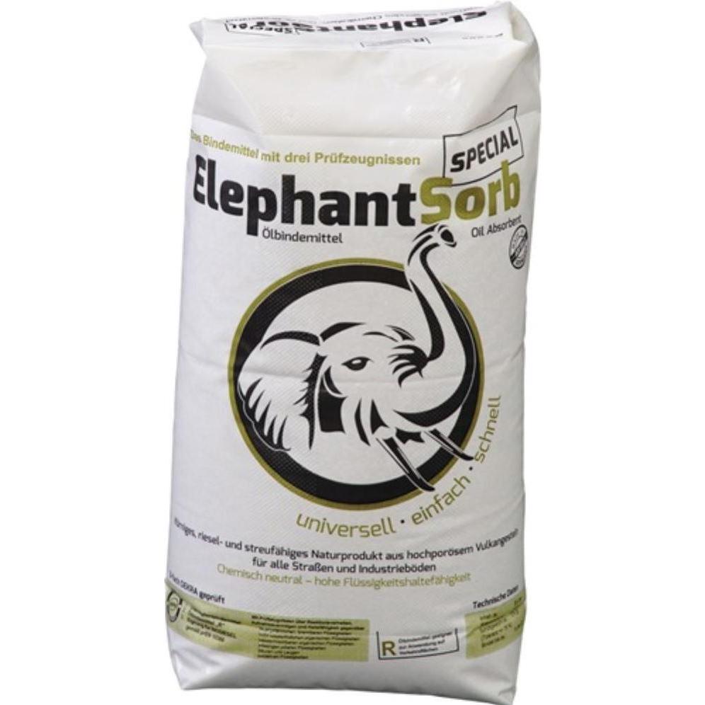 RAW, Fahrzeugreinigung Zubehör, Universalbindemittel Elephant Sorb Spezial Inhalt 20 l / ca. 7,5 kg