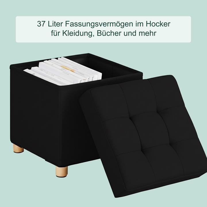 Actual product image Relaxdays Hocker mit Stauraum