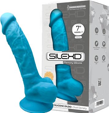 Image du produit Silexd Godemiché Mod. 1 - 7 XD01 Double Densité
