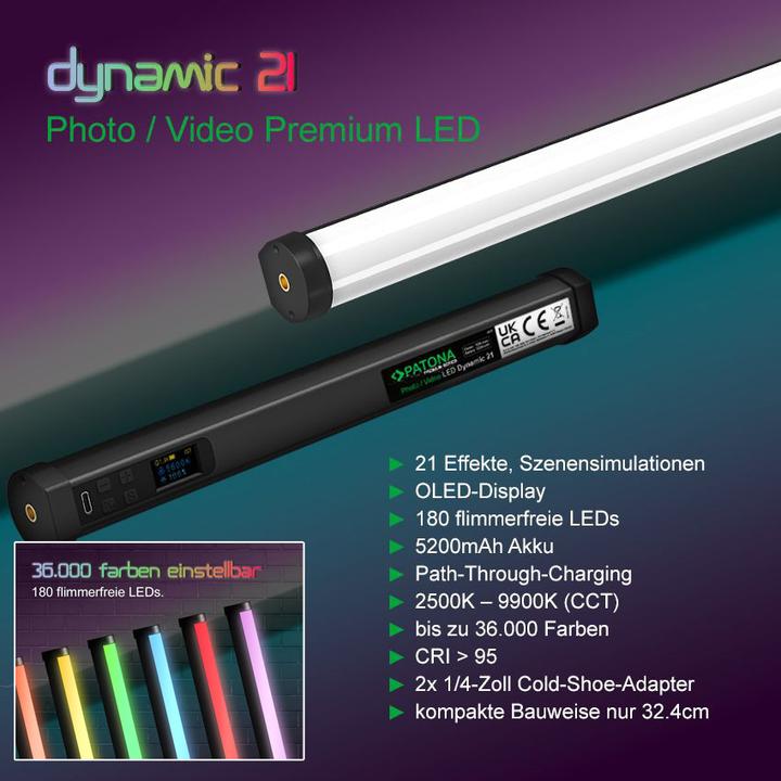 Actual product image Patona Dynamic 21 (Rod light)