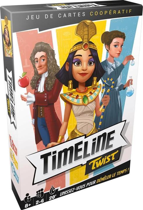 Produktbild Zygomatic Jeu - Timeline Twist : Coopération (2 - 6 Spieler)