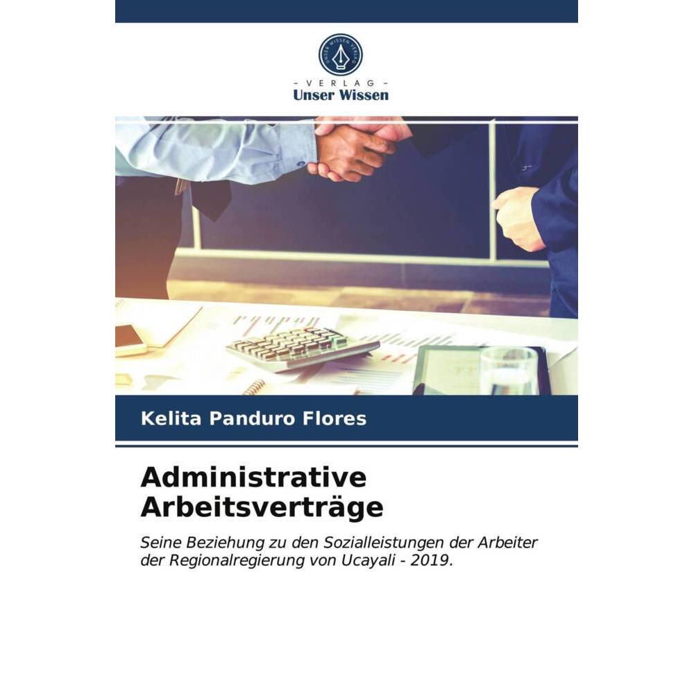 Administrative Arbeitsverträge, Fachbücher von Kelita Panduro Flores