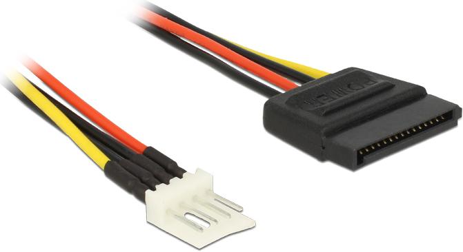 Produktbild Delock Stromkabel SATA (15 cm, 4 pin PWM)