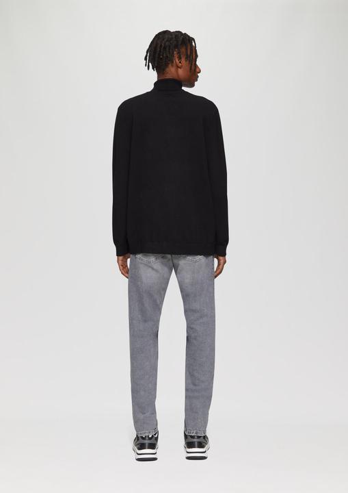 Immagine prodotto S.Oliver Strickpullover Slim-Fit-Pullover mit Rollkragen (S)