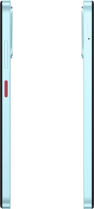 Produktbild ZTE Blade A55 - 4G Smartphone - Dual-SIM - RAM 4 GB / Interner Speicher 64 GB - Triple-Kamera - fron (64 GB, Wasserblau, 6.75", Dual SIM, 4G)