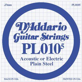 Produktbild D'Addario Pl0105 (1x, Gitarre, 0.01")