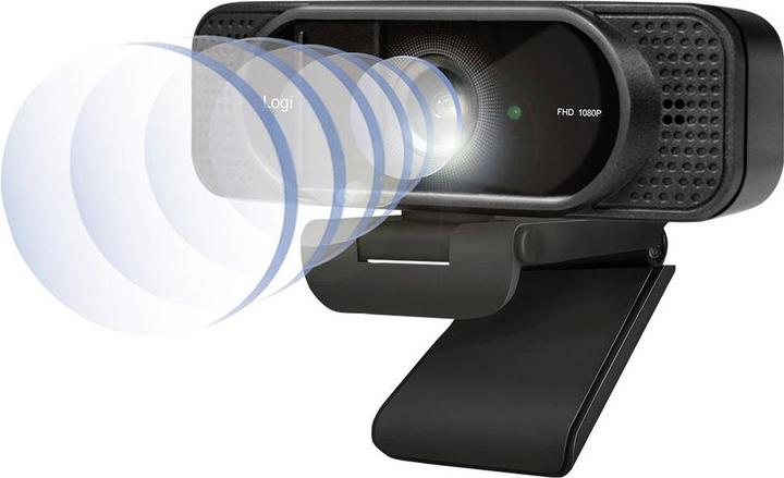Actual product image LogiLink Webcam 1080p FHD Webcam + Microphone Privacy 96° (2 Mpx)