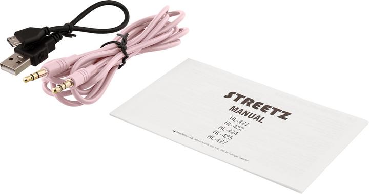 Actual product image Streetz BT200 (No noise cancellation, 22 h, Wireless, Cable)