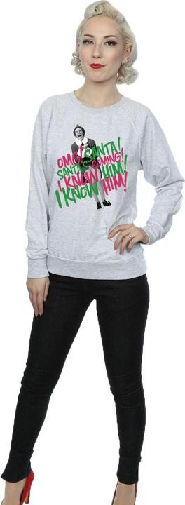 Image du produit Elf - Sweat SANTA'S COMING - Femme (XL)