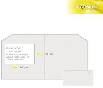 Image du produit TopStick Étiquettes universelles