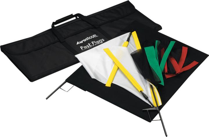 Immagine prodotto Westcott Set di bandiere veloci (Sistema telaio + Bandiere, 43.27 cm)