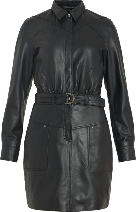 Image du produit Rouge Edit Kurze Lederkleid (42)