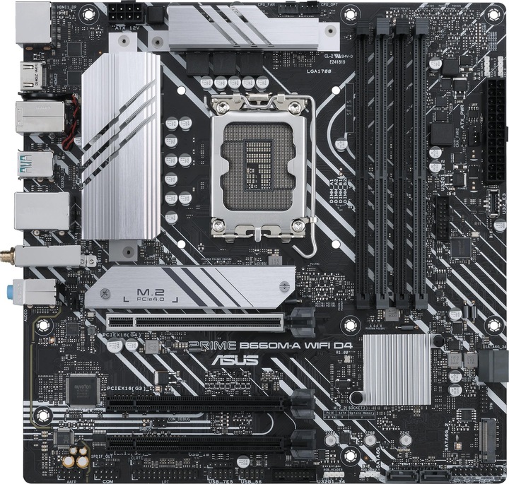 Produktbild ASUS PRIME B660M-A D4 (LGA 1700, Intel B660, mATX)