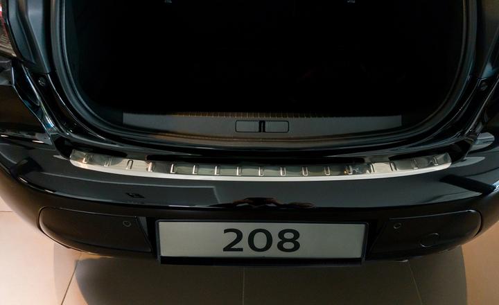 Produktbild Avisa Edelstahl Ladekantenschutz für Peugeot 208 ab 2019 bis heute (Heck)