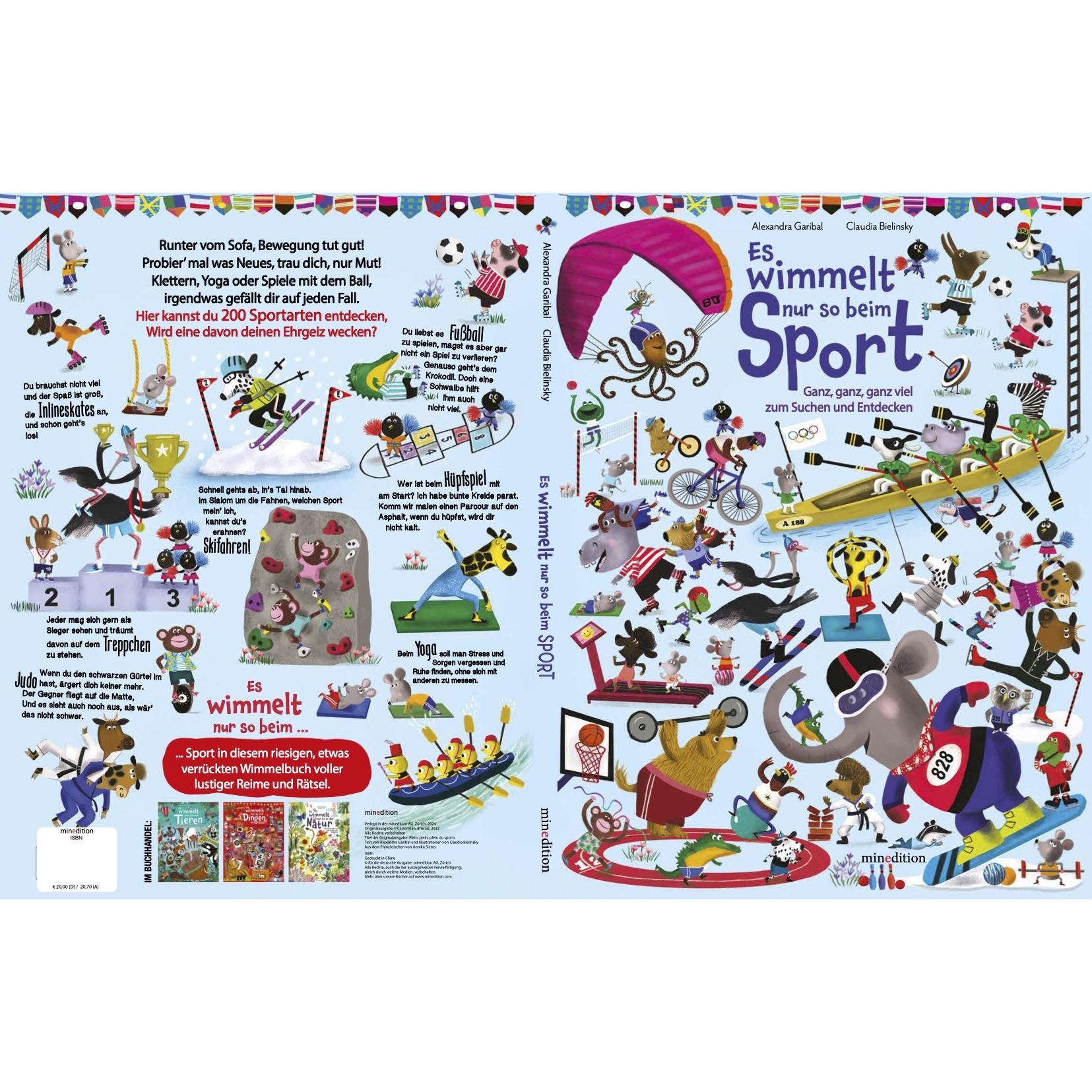 Thumbnail - Es wimmelt nur so...beim Sport, Kinderbücher von Alexandra Garibal