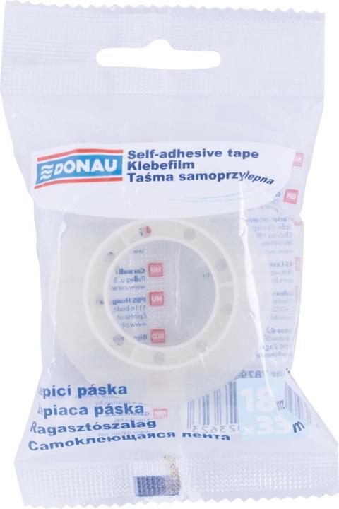 Produktbild Donau Selbstklebeband, 18mm, 33m (19 mm)