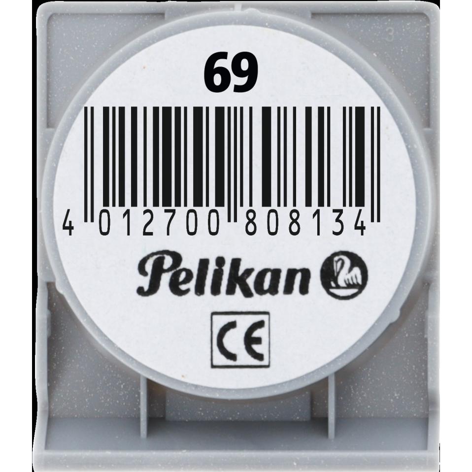 Thumbnail - 10x Pelikan, Künstlerfarbe + Bastelfarbe, Einzelfarben-Näpfchen - neues Modell, indischgelb (Indian yellow, 1000 ml)