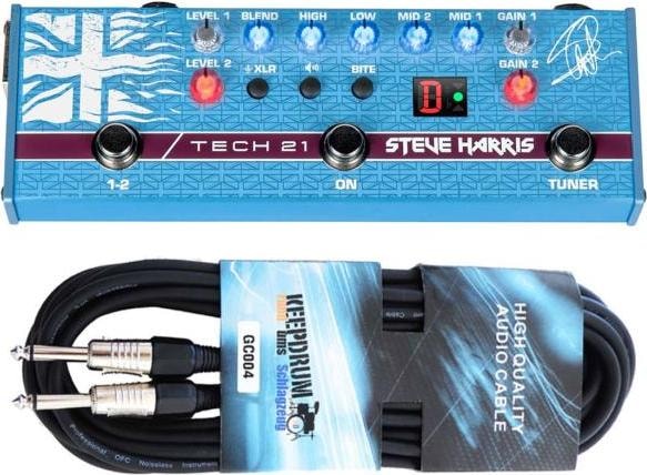 Produktbild tech21 SH-1 Steve Harris Bass Sansamp mit Kabel (Bass)