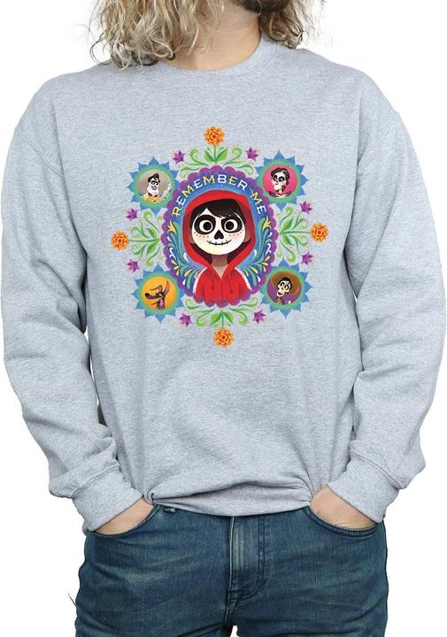 Actual product image Disney Mens Coco Remember Me Sweatshirt (M)