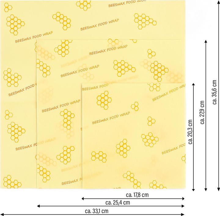 Actual product image Naturaline Natural Line® Beeswax Wipes Set, 3 pcs. (3 x)