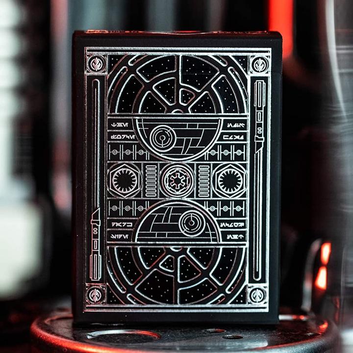 Actual product image Bicycle Star Wars Spielkarten Silver Edition Dark Side (English)