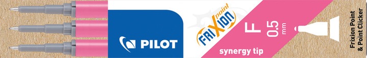 Produktbild Pilot FriXion Refill Point Set Set à 3 (Ersatzmine, Pink, 0.25 mm)