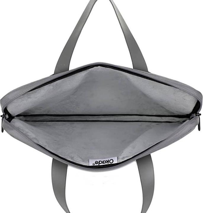 Actual product image Okade MacBook / laptop bag, 13-14 inch, T63, grey (14")