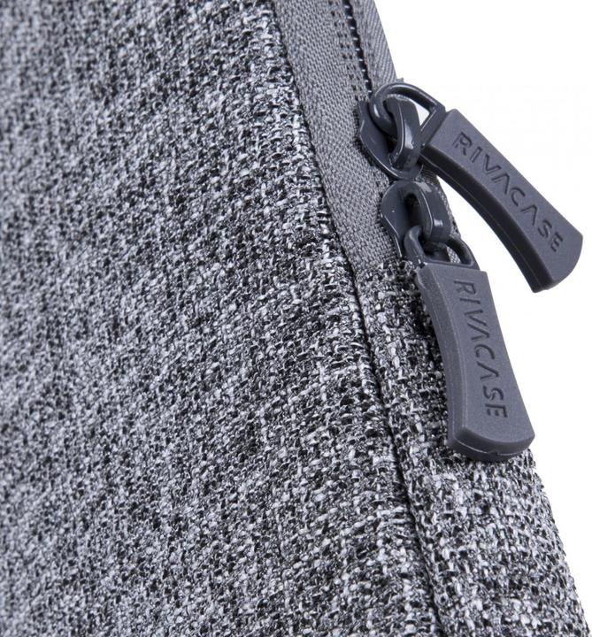 Produktbild Rivacase Laptop-Hülle mit Griffen, Hellgrau (13.30", Universal)