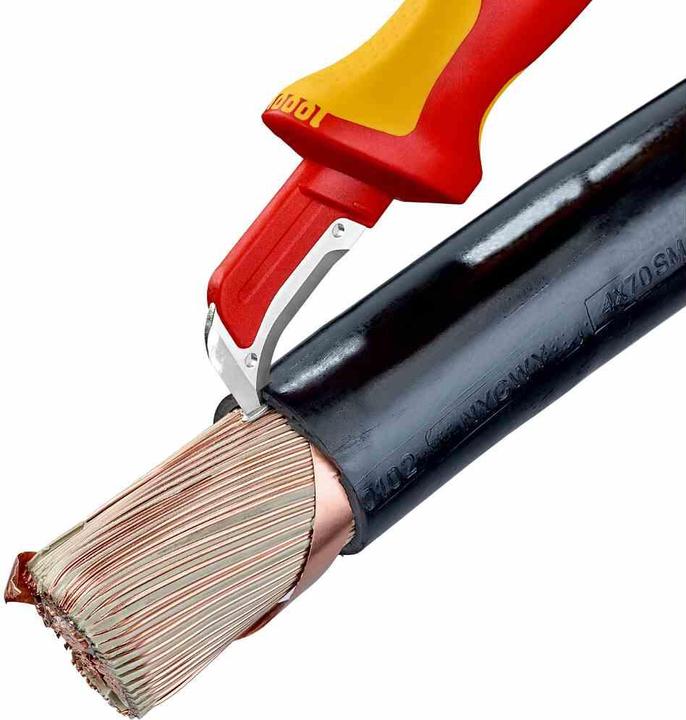Produktbild Knipex Abmantelungsmessermit Gleitschuh 98 55 SB