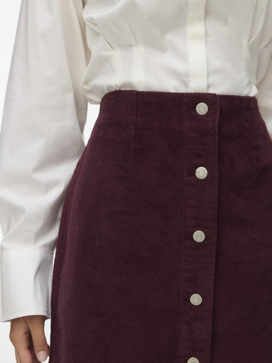 Image du produit Vero Moda Vmetta Hr Short Cord Skater Skirt Noos (XL)