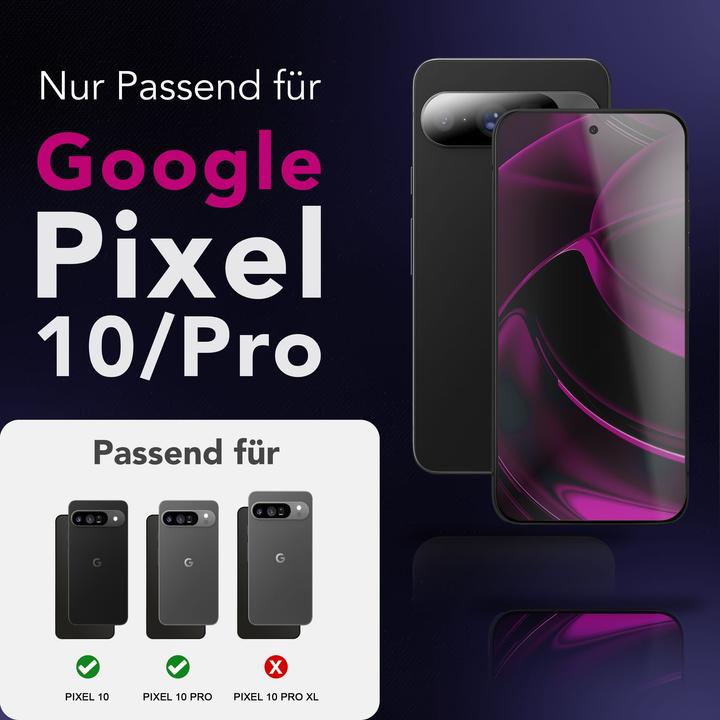 Produktbild Nalia Schutzglas "AntiSpyX" - Privacy Display Glas - Anti-Spy Screen Protector Tempered Glass (1 Stk., Google Pixel 10, Google Pixel 10 Pro)