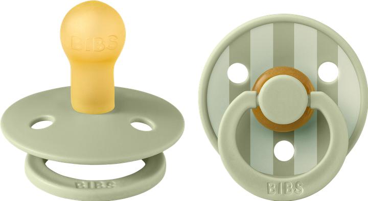 Immagine prodotto Bibs Studio Nuggi Colour 2 PACK Latex Round 6-12m Pin Sage Mix (2 x, 6 - 12 M.)