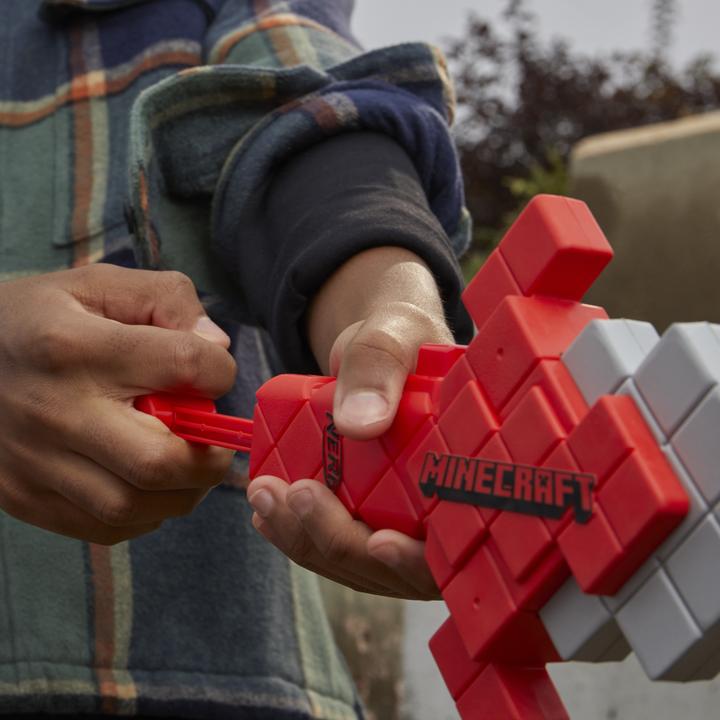 Actual product image Nerf Minecraft Heartstealer Sword