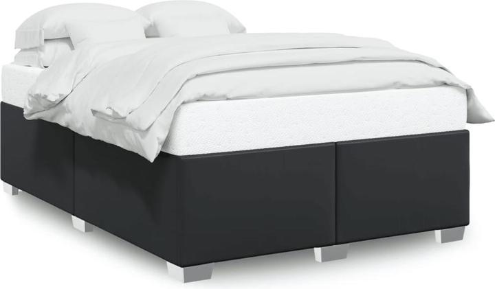 Actual product image vidaXL Faux leather bed frame (140 x 200)