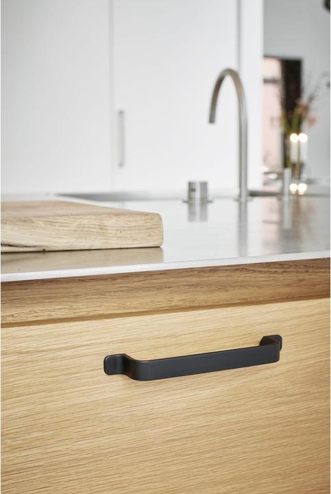 Actual product image Furnipart Rio handle (furniture handle) width 164 mm zinc die-cast antique grey