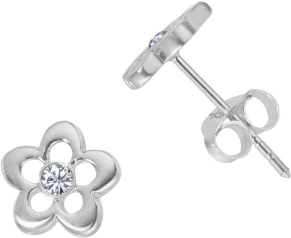 Actual product image Bijouteria Ear studs (Crystal, Silver 925)