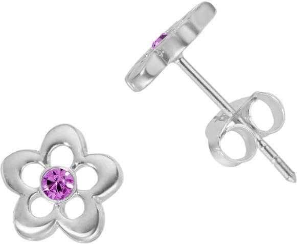 Actual product image Bijouteria Ear studs (Crystal, Silver 925)