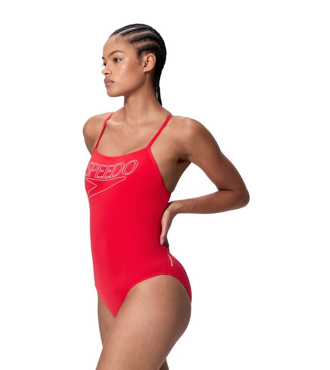 Image du produit Speedo Women's Endurance+ Logo Thin Strap One Piece (34)