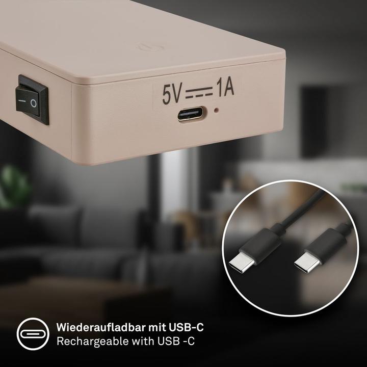 Produktbild Briloner CIELO LED Leseleuchte - Beige (150 lm)