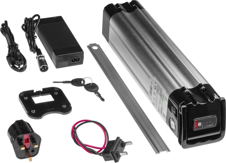 Actual product image GreenCell Battery Silverfish 36V 10.4Ah 374Wh for E-Bike Pedelec - Battery - 10,400 mAh